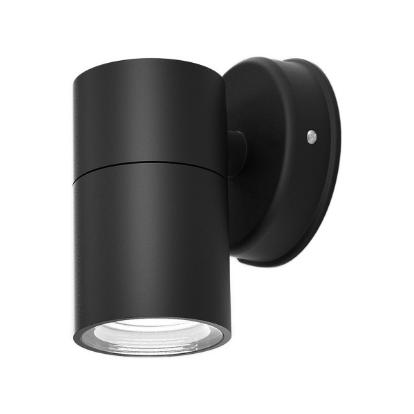 Aplique Exterior Becala 1xgu10 Negro Ip44 11,3x7,3x11,3 Cm
